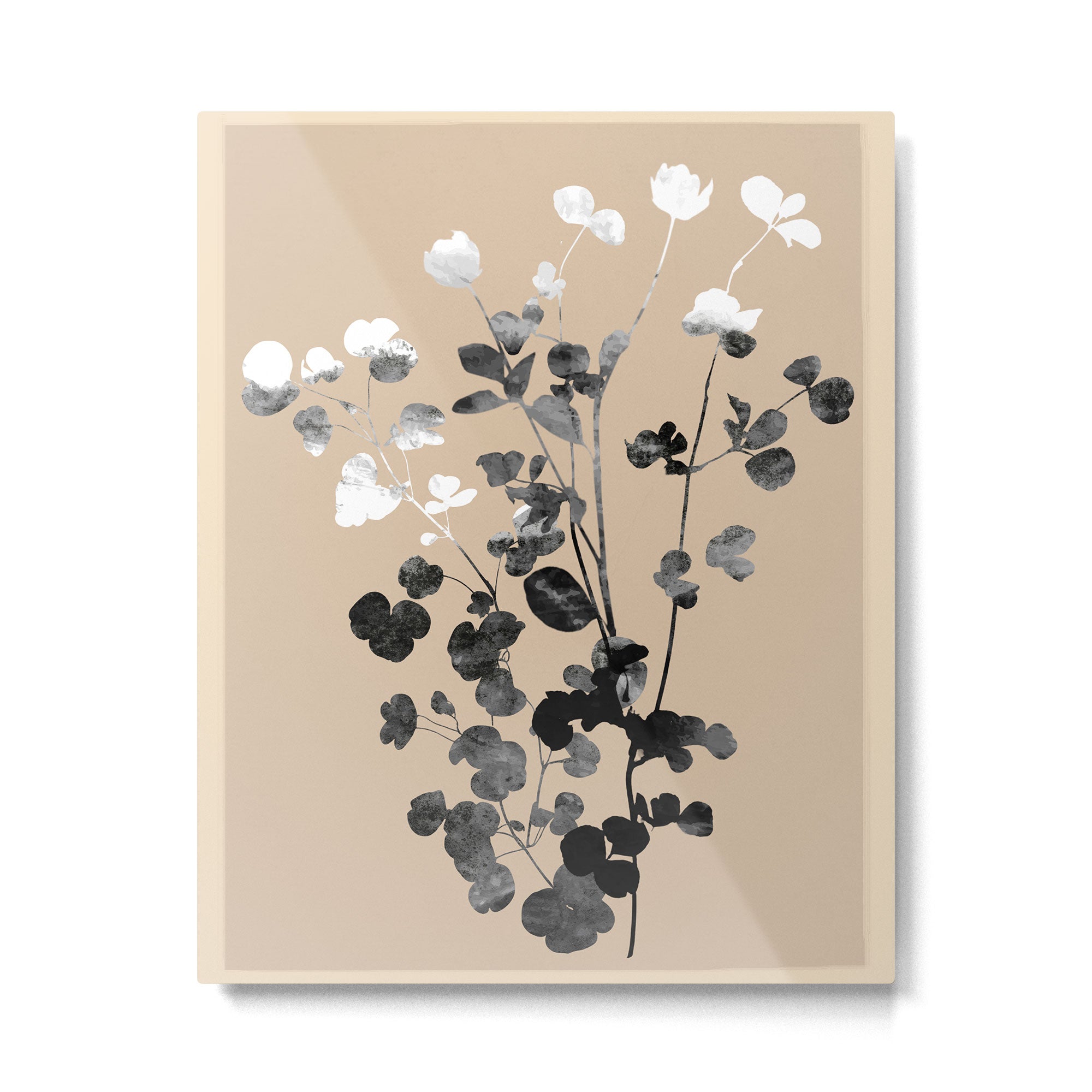 Minimalist Botanica Metal Print Gallery Image 4