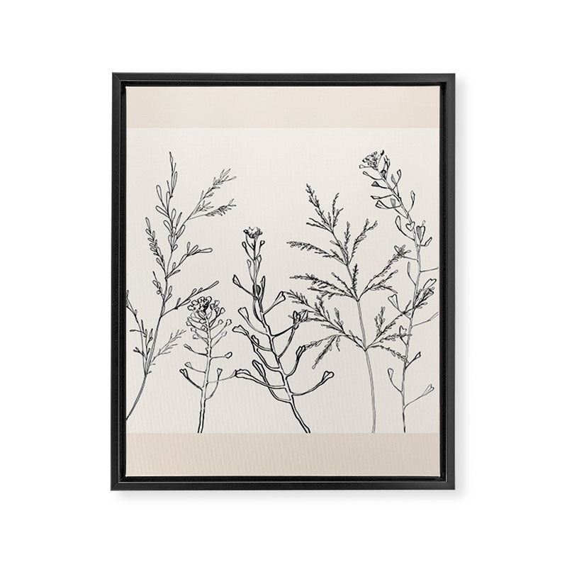 Minimalist Grass 2 Framed Canvas Print Gallery Image 8