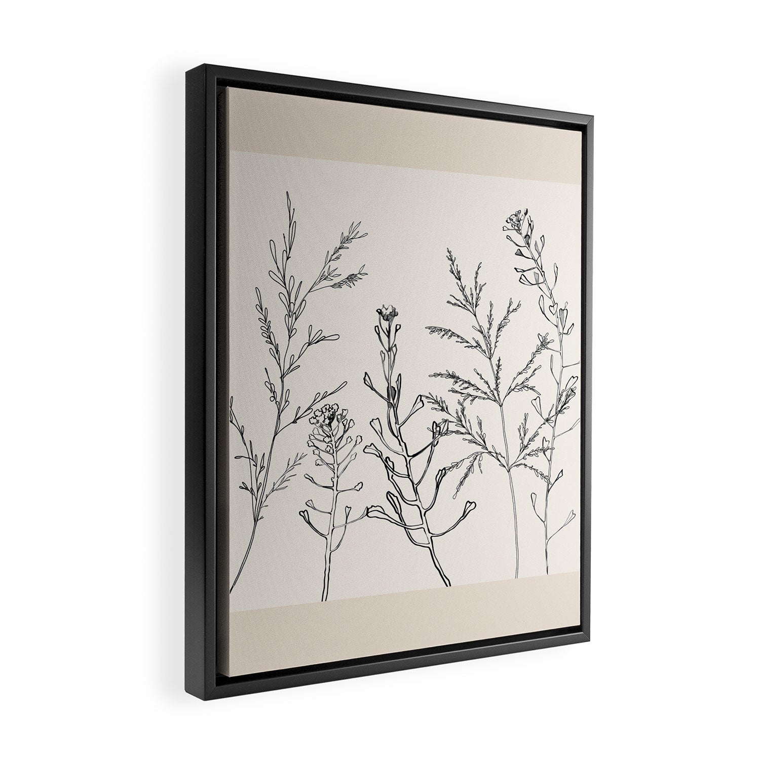 Minimalist Grass 2 Framed Canvas Print Gallery Image 2