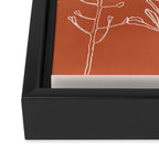 Minimalist Grass 3 Framed Canvas Print Gallery Image 3