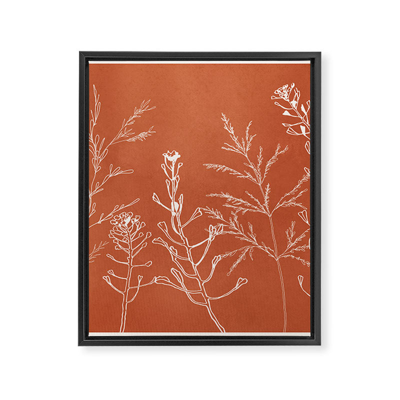 Minimalist Grass 3 Framed Canvas Print Gallery Image 8