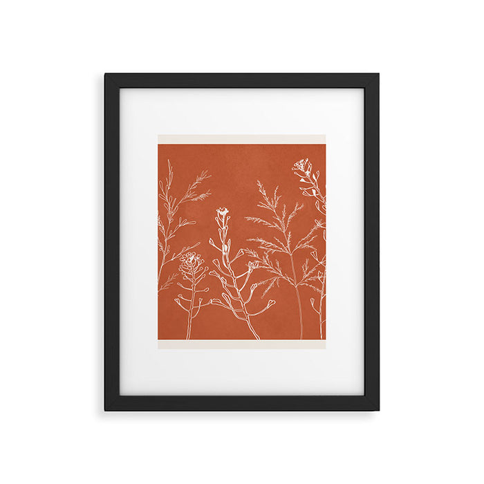 Minimalist Grass 3 Framed Art Print Gallery Image 1