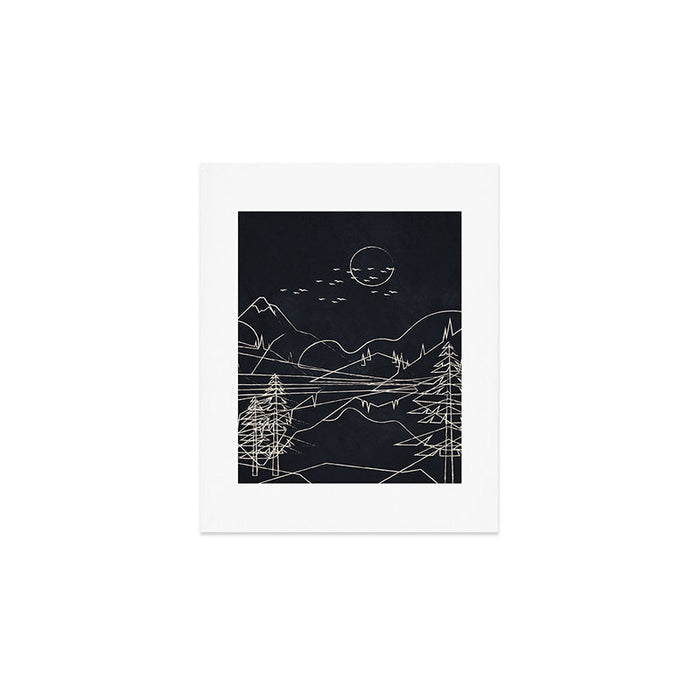 Minimalist Landscape 1 Art Print Gallery Image 1
