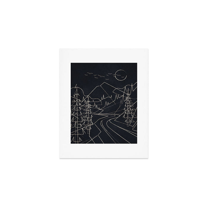 Minimalist Landscape 3 Art Print Gallery Image 1