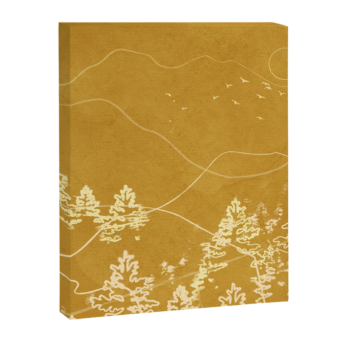 Minimalist Landscape Line Art III Canvas Print Gallery Image 1