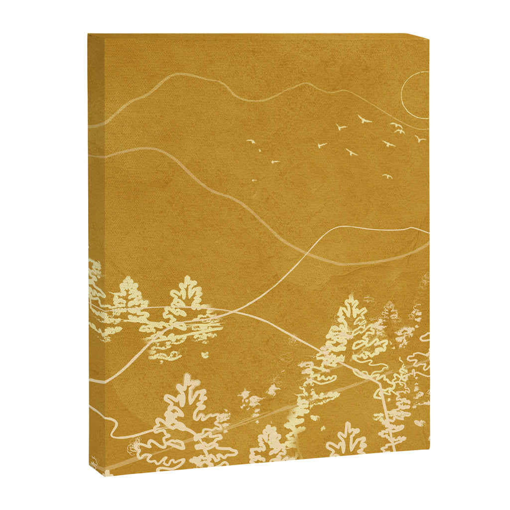 Minimalist Landscape Line Art III Canvas Print Gallery Image 8