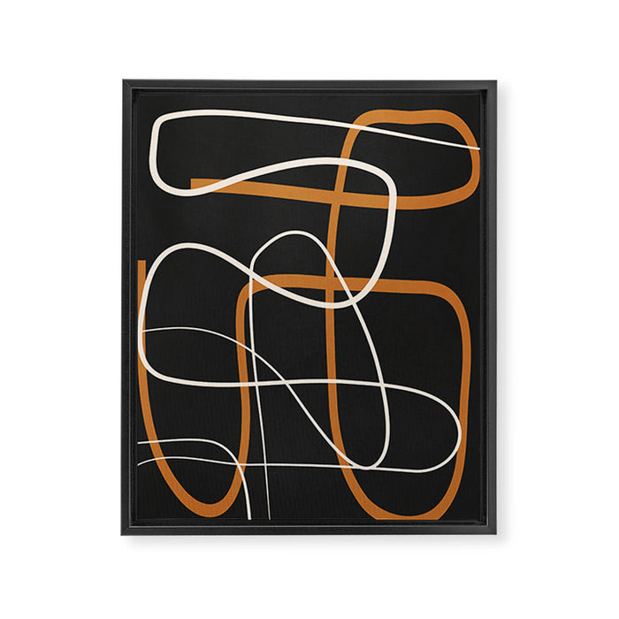 Minimalist Line Art 1 Framed Canvas Print Gallery Image 1