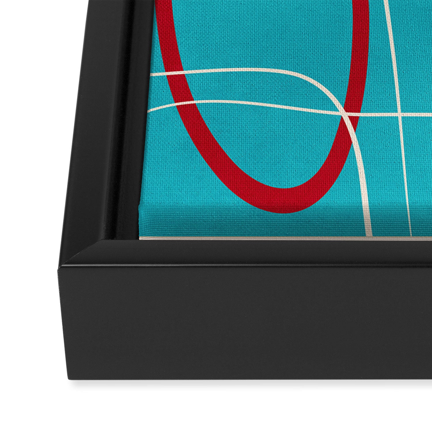 Minimalist Line Art 4 Framed Canvas Print Gallery Image 3