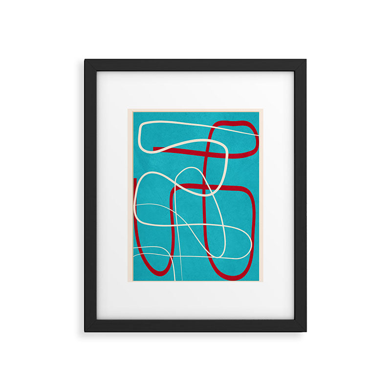 Minimalist Line Art 4 Framed Art Print Gallery Image 5