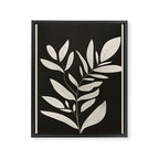 Minimalist plants and leaves Art 3 Framed Canvas Print Gallery Image 6