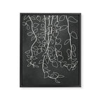 Minimalist Vines I Framed Canvas Print Gallery Image 6