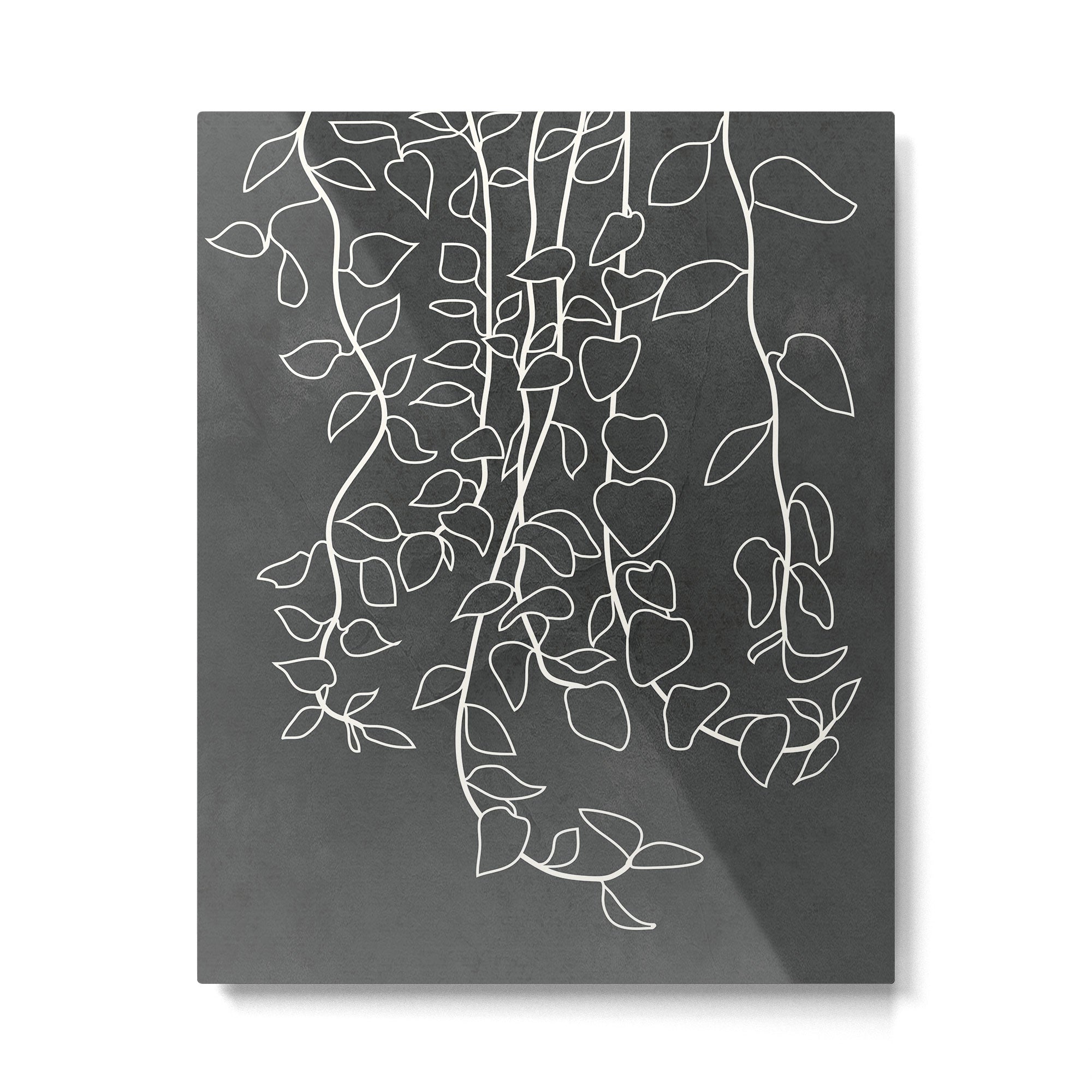 Minimalist Vines I Metal Print Gallery Image 4