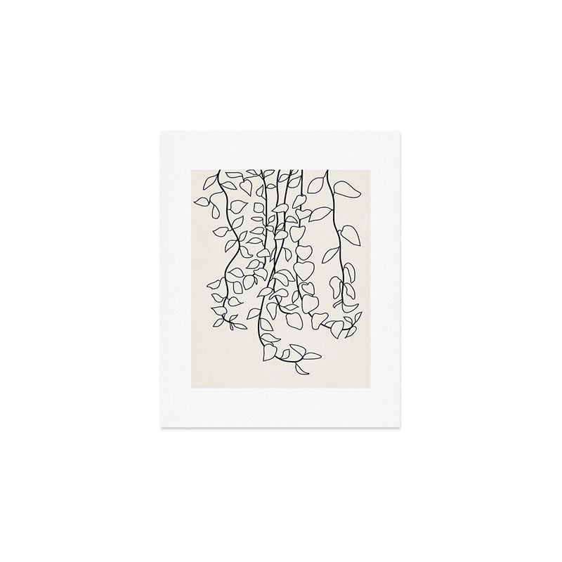 Minimalist Vines II Art Print Gallery Image 1