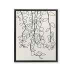 Minimalist Vines II Framed Canvas Print Gallery Image 6