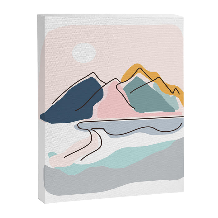 Minimalistic Landscape Canvas Print Gallery Image 1