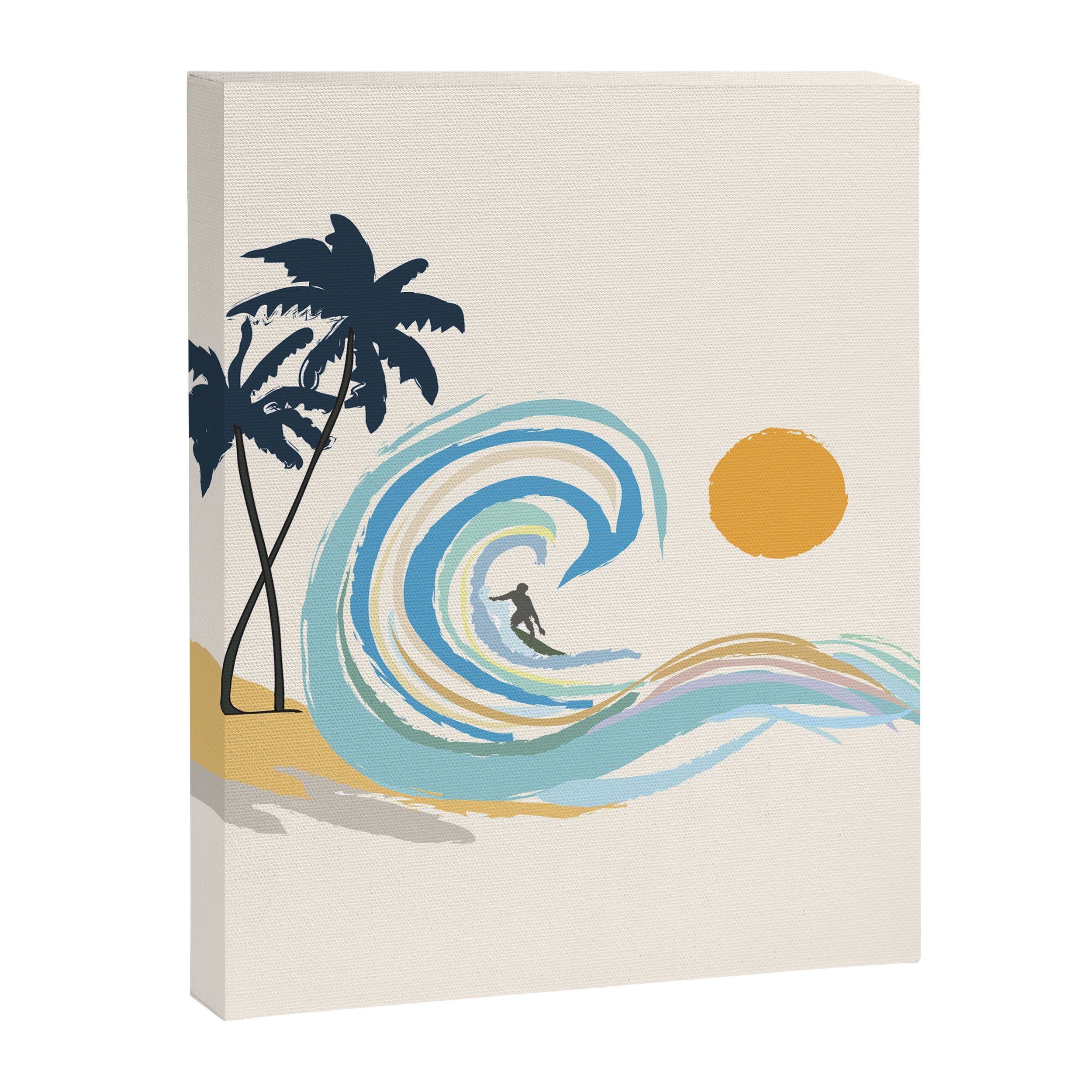 Minimalistic Summer II Canvas Print Gallery Image 8