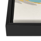 Minimalistic Summer II Framed Canvas Print Gallery Image 3