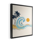 Minimalistic Summer II Framed Canvas Print Gallery Image 2