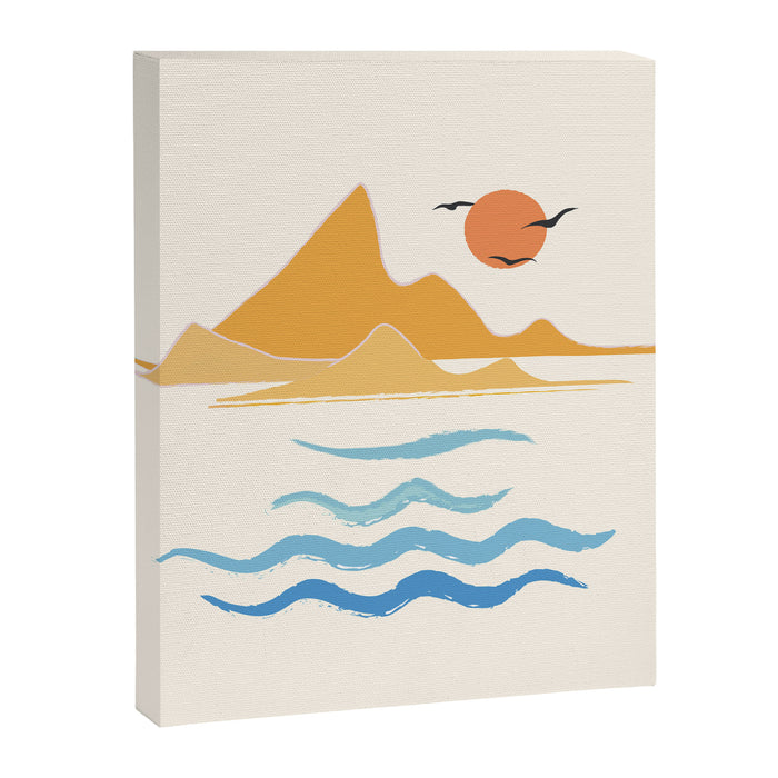 Minimalistic Summer III Canvas Print Gallery Image 1