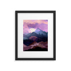 Misty Mountain Morning Framed Art Print Gallery Image 6