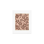 Mocha Blossoms Harmony Art Print Gallery Image 1