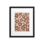 Mocha Blossoms Harmony Framed Art Print Gallery Image 6