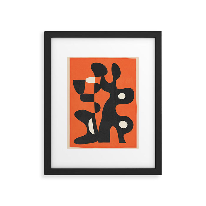 Modern Abstract Art Motion 2 Framed Art Print Gallery Image 1