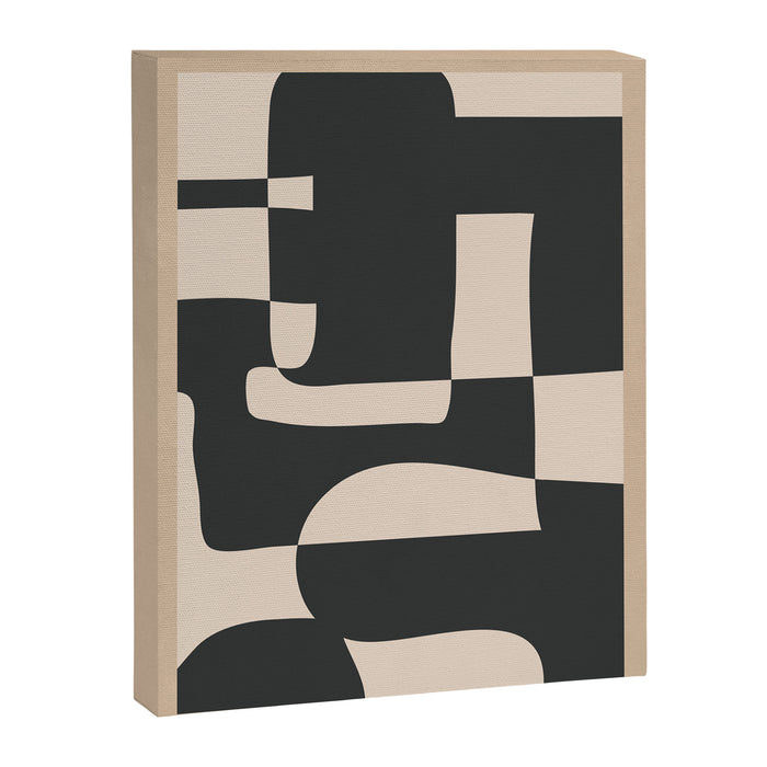 Modern Abstract Minimal Art 3 Canvas Print Gallery Image 1