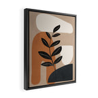 Modern Abstract Minimal Shapes Branches Art 8 Framed Canvas Print Gallery Image 2