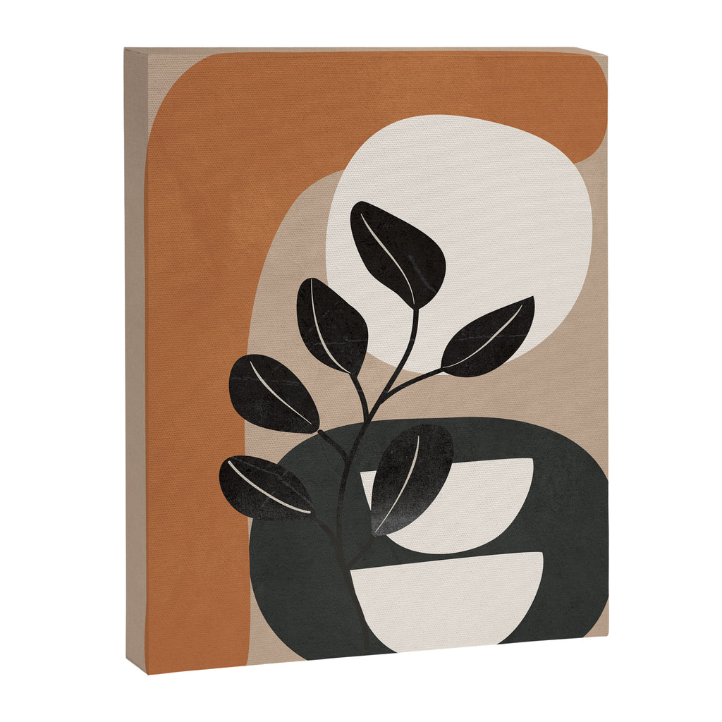 Modern Abstract Minimal Shapes Branches Art 9 Canvas Print Gallery Image 6