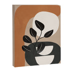 Modern Abstract Minimal Shapes Branches Art 9 Canvas Print Gallery Image 6