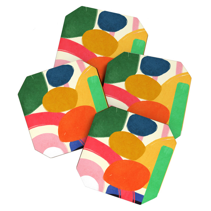 Modern Abstract Shape 01 Coaster Gallery Image 1