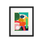 Modern Abstract Shape 01 Framed Art Print Gallery Image 5