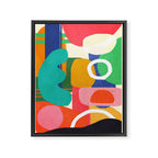 Modern Abstract Shape 02 Framed Canvas Print Gallery Image 6