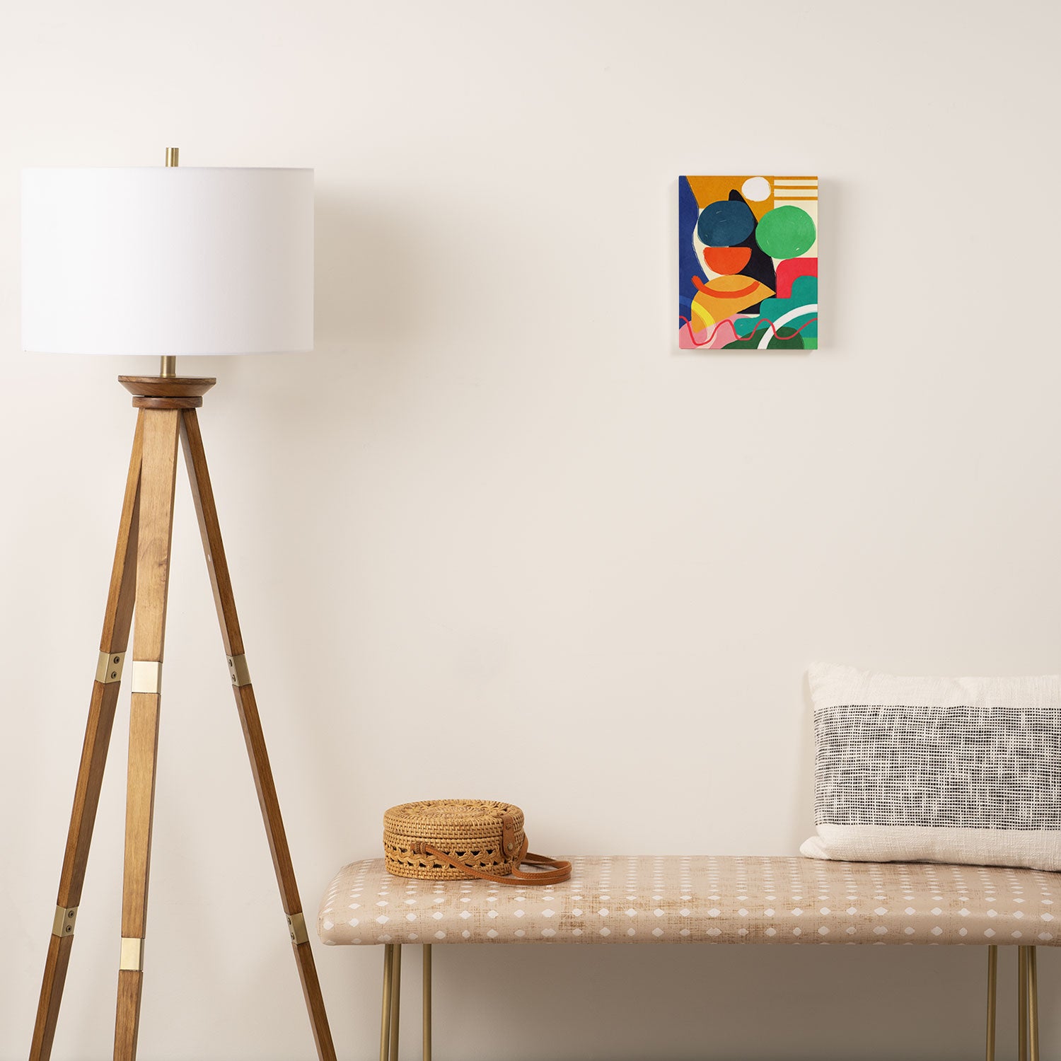 Modern Abstract Shape 03 Canvas Print Gallery Image 2