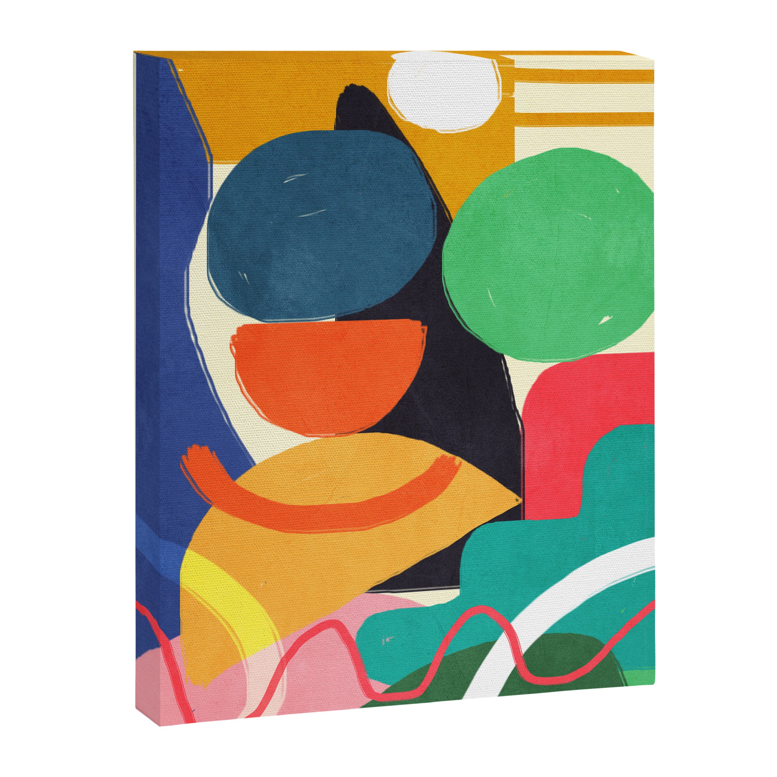 Modern Abstract Shape 03 Canvas Print Gallery Image 6