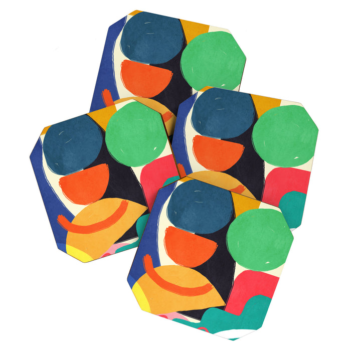 Modern Abstract Shape 03 Coaster Gallery Image 1