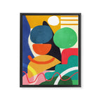 Modern Abstract Shape 03 Framed Canvas Print Gallery Image 6