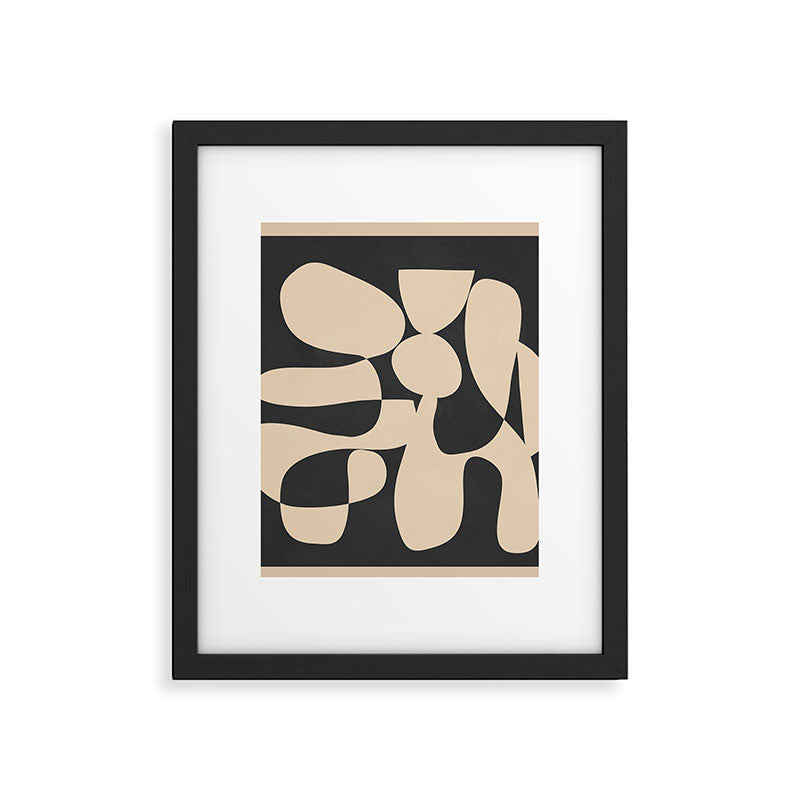 Modern Art Form 1 Framed Art Print Gallery Image 6