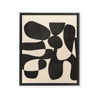 Modern Art Form 4 Framed Canvas Print Gallery Image 8