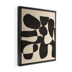 Modern Art Form 4 Framed Canvas Print Gallery Image 2