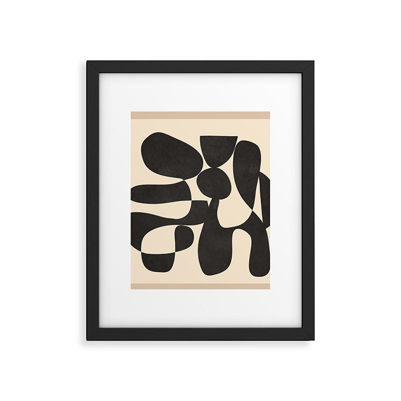 Modern Art Form 4 Framed Art Print Gallery Image 6