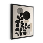 Modern Botanicals - Abstract Minimalist Shapes Framed Canvas Print Gallery Image 2