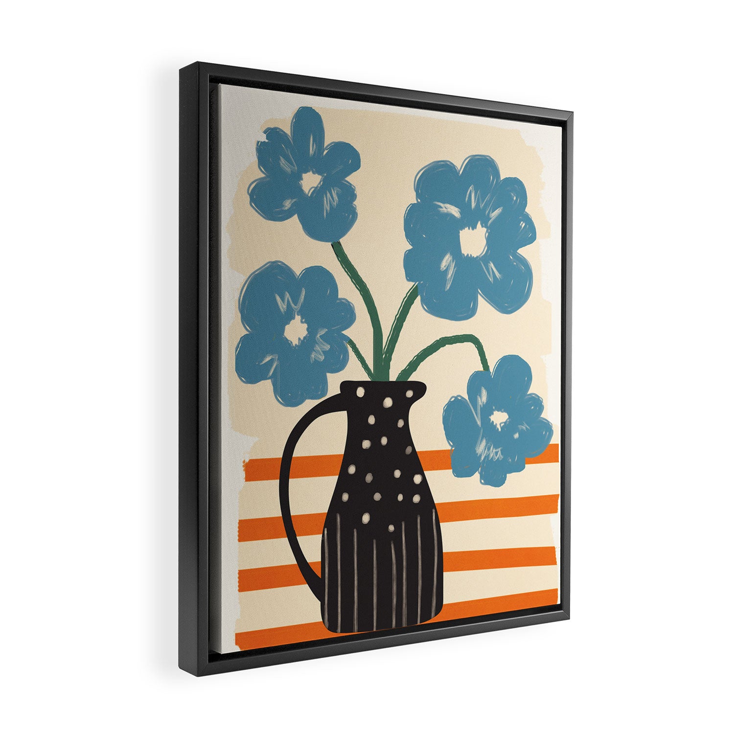 Modern Botanicals No. 1 Framed Canvas Print Gallery Image 2