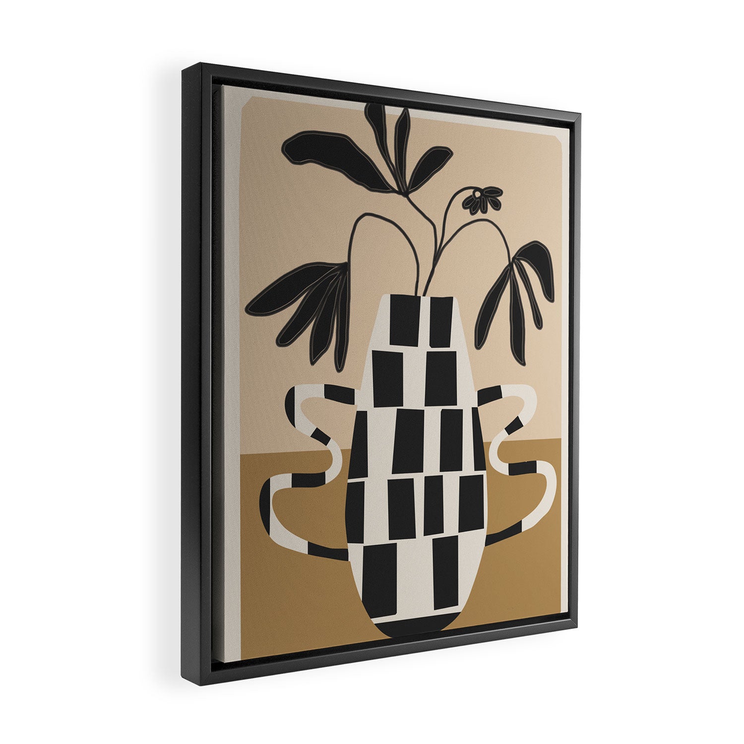 Modern Botanicals No. 2 Framed Canvas Print Gallery Image 2