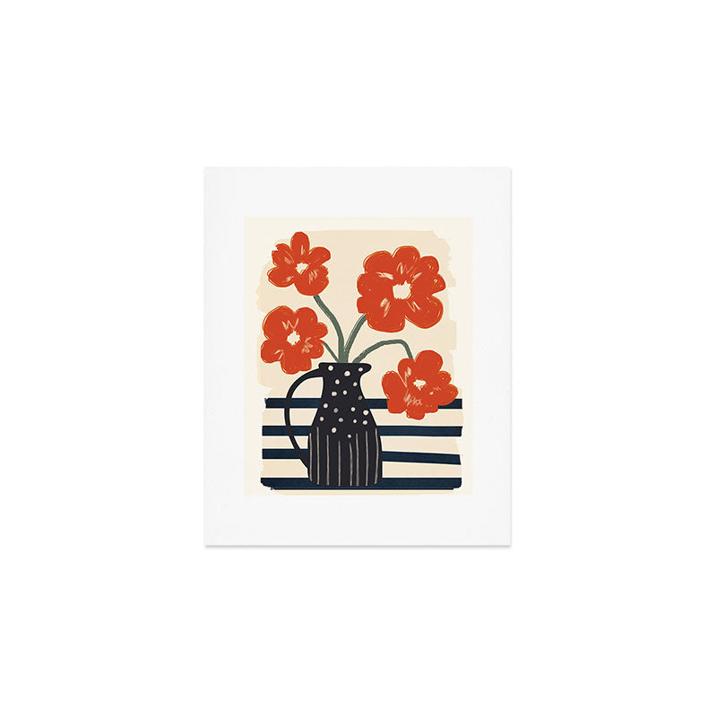 Modern Botanicals No 5 Art Print Gallery Image 1