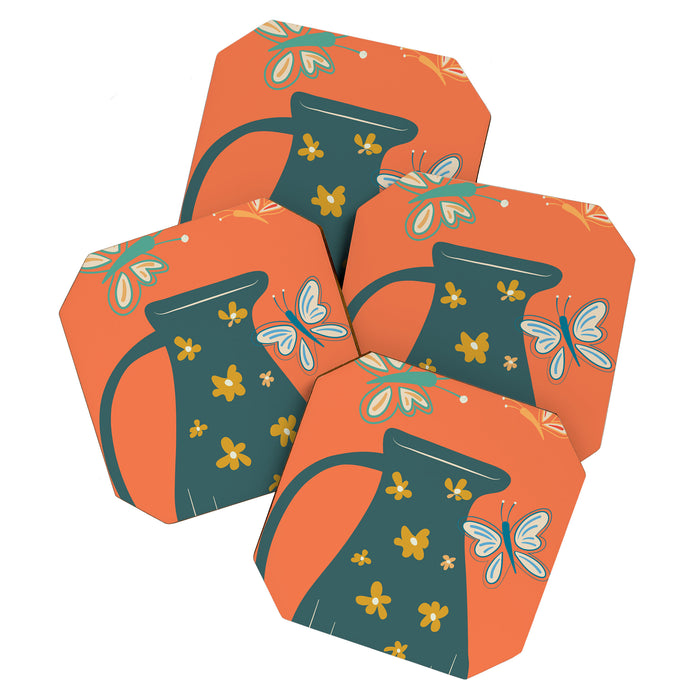 Modern Botanicals No 8 Coaster Gallery Image 1