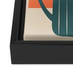 Modern Botanicals No 8 Framed Canvas Print Gallery Image 3