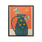 Modern Botanicals No 8 Framed Canvas Print Gallery Image 6