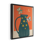 Modern Botanicals No 8 Framed Canvas Print Gallery Image 2